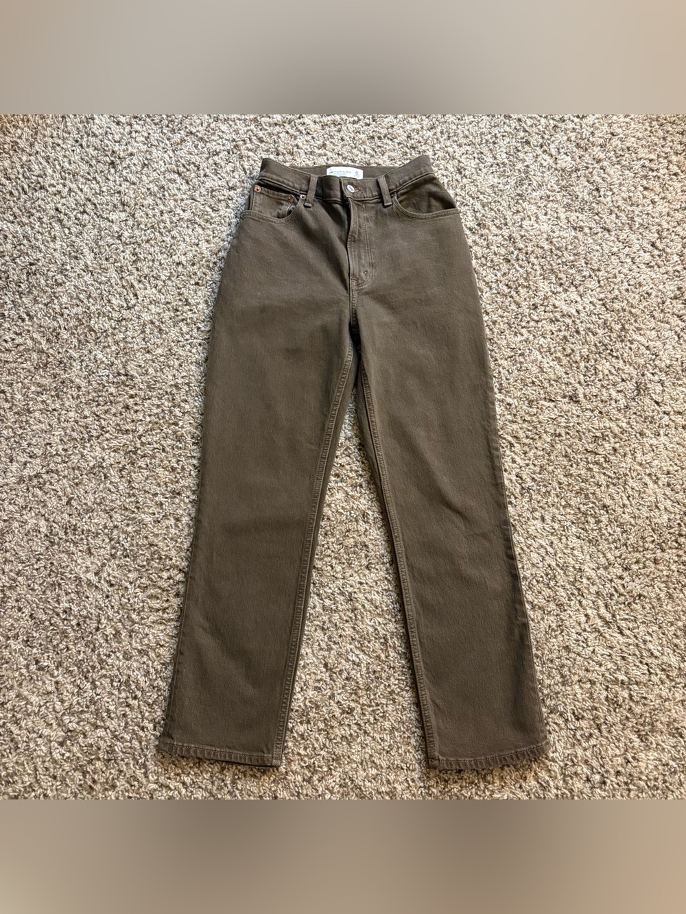 Abercrombie & Fitch The 90s Straight Ultra High Rise Jeans Size 24 - 00 XS